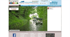 Desktop Screenshot of canal-du-nivernais.com