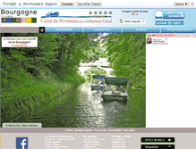 Tablet Screenshot of canal-du-nivernais.com